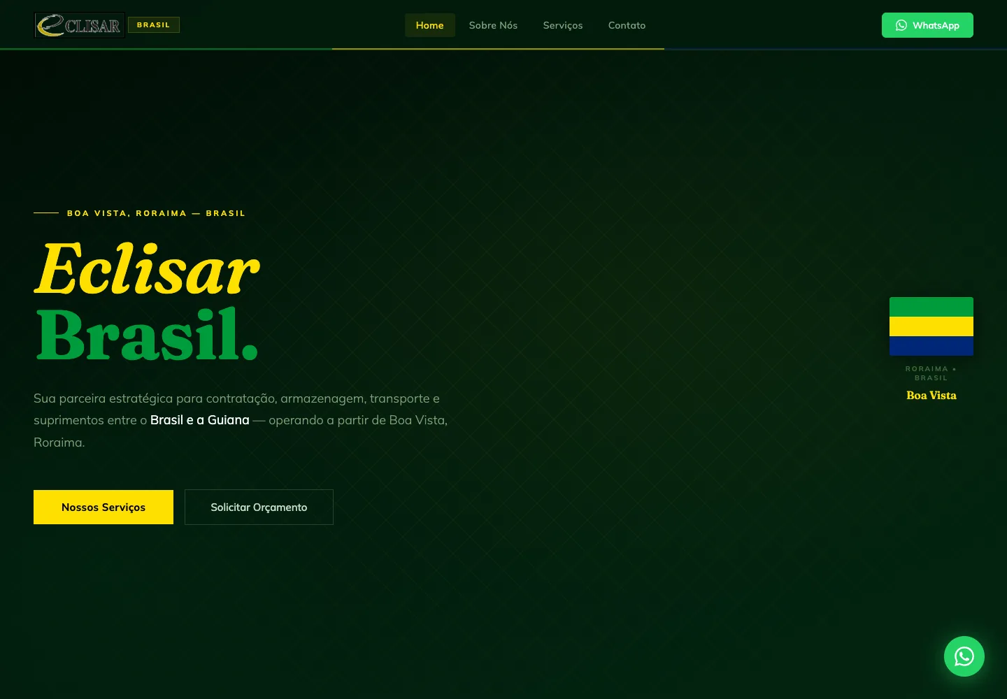 Eclisar — Bilingual Contracting & Procurement Website — additional page screenshot